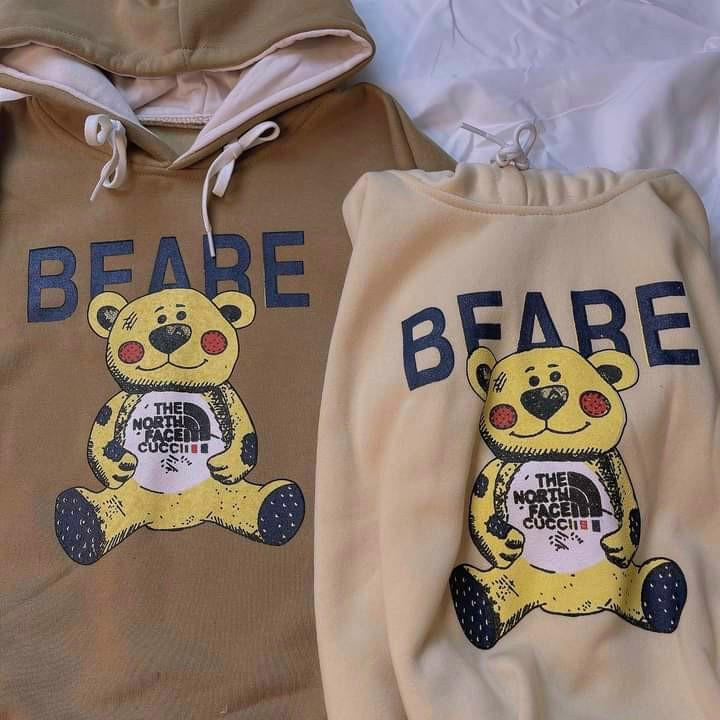 Áo Hoodie Nỉ Ngoại Gấu BEARE - Áo Khoác Nỉ nam nữ Unisex