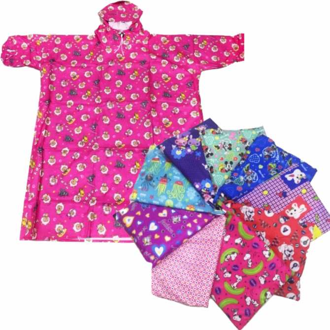 Áo mưa trẻ em bít 2 bên size 10