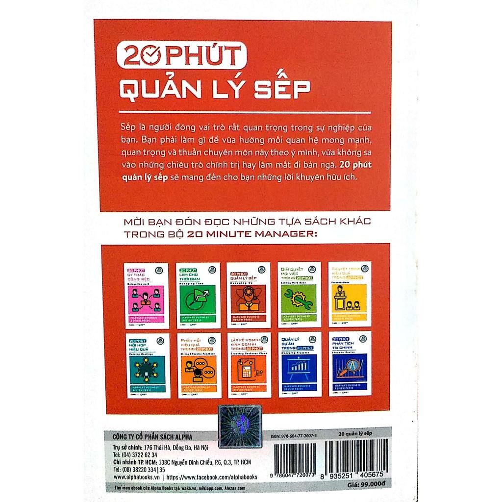 20 Phút quản lý sếp (Tái bản 2017) - Bản Quyền