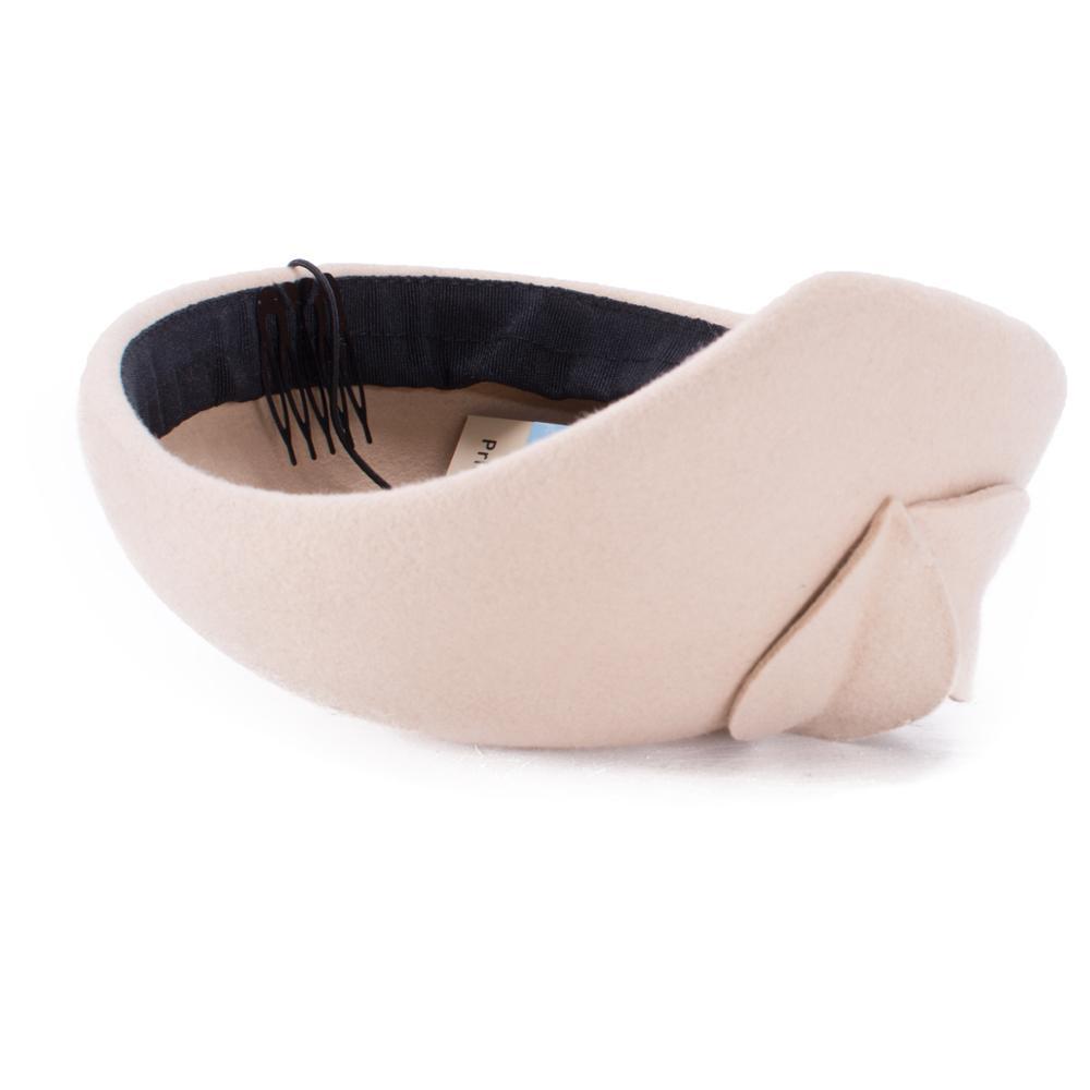 Giọt Nước Nữ Phong Cách Anh Quốc Len Cảm Thấy Fascinator Nón Hoa Tâm Mũ Nồi