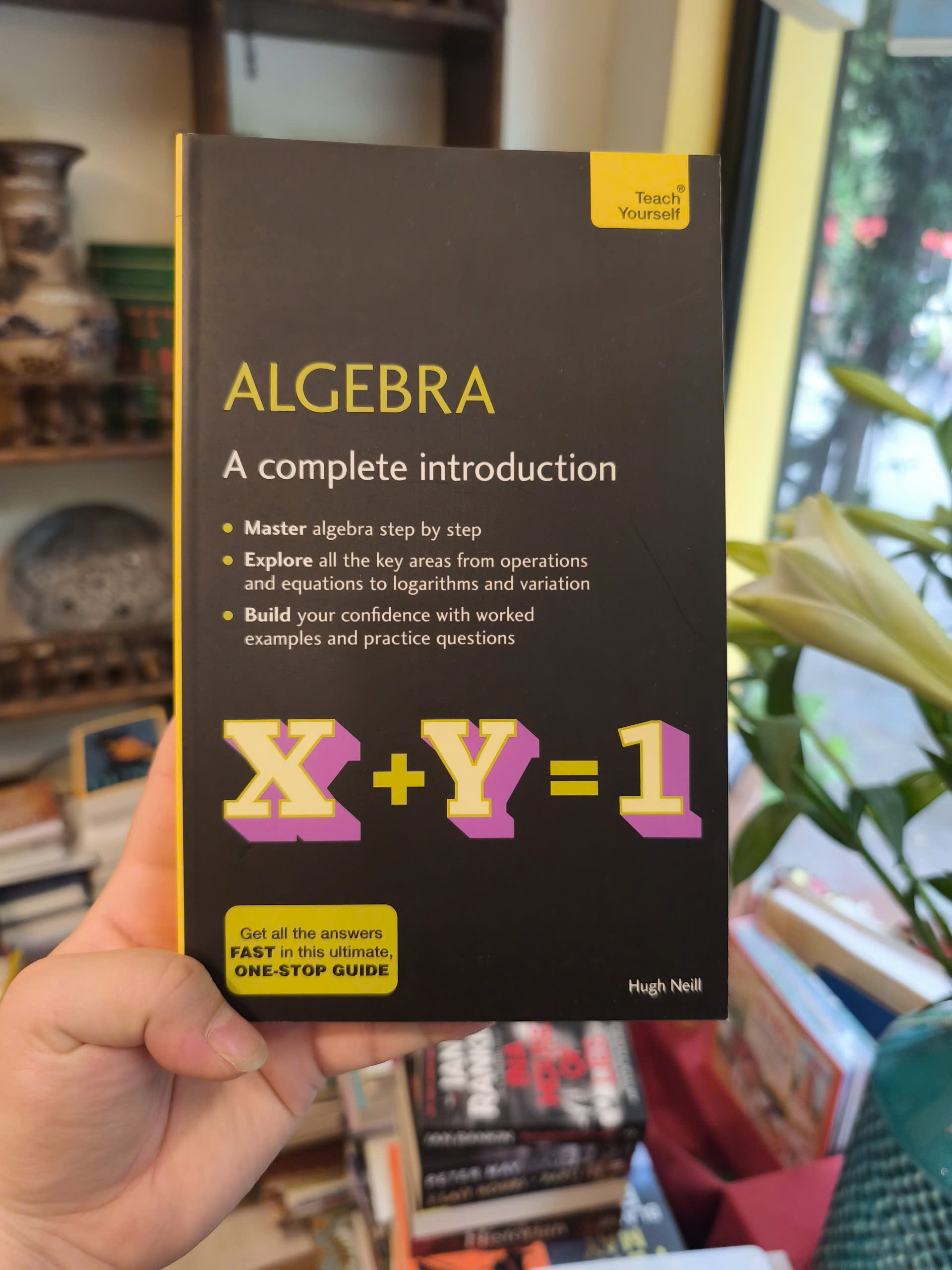 Sách - Teach Yourself Algebra: A Complete Introduction by Hugh Neill | Mathematics / Ngoại văn
