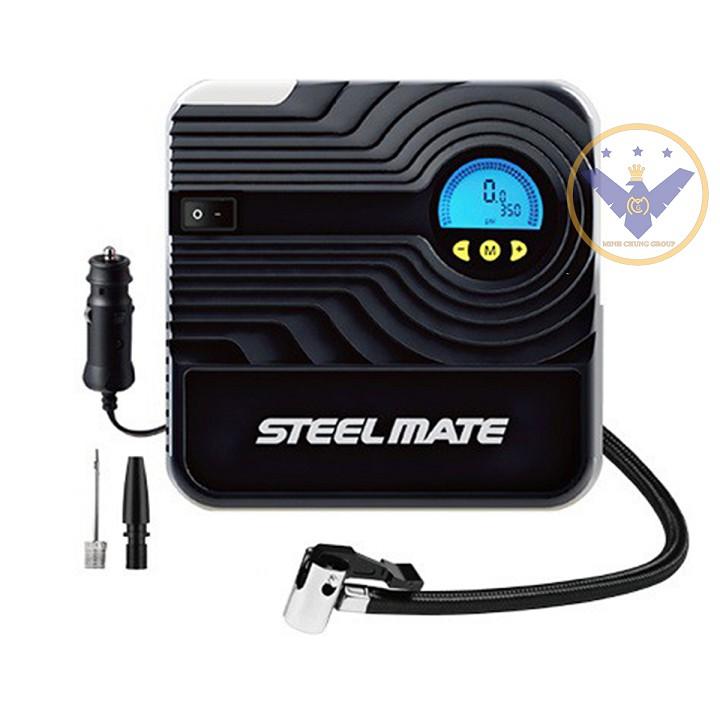 Bơm lốp ô tô mini tự động Steel Mate P05 - bơm lốp mini
