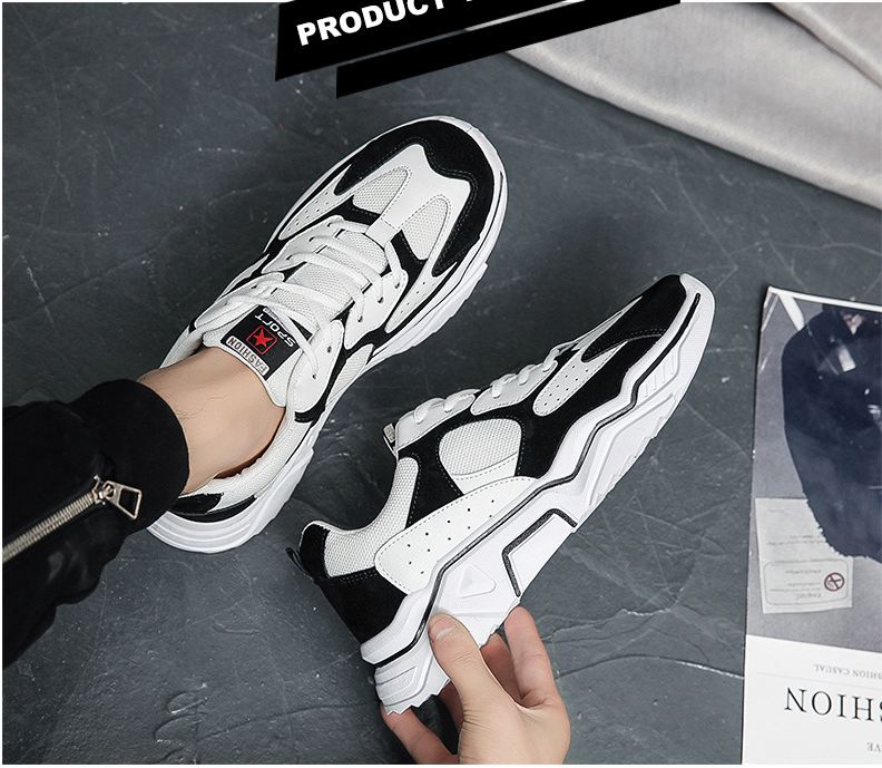 Giày nam, giày sneaker thể thao nam tăng chiều cao cao cấp