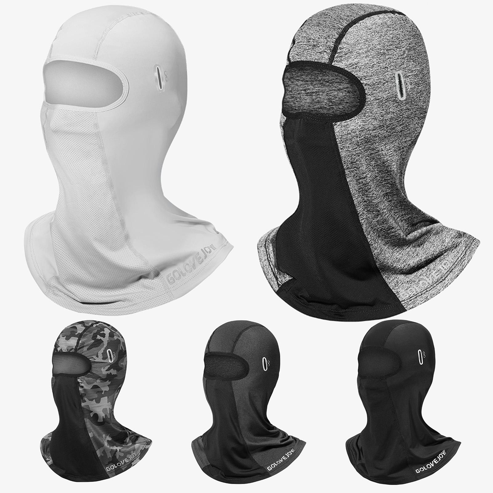 Mặt Nạ Phủ Đầu Balaclava Có Lỗ Cho Kính Râm Bảo Vệ Chống Nắng Chống Tia Cực Tím Đi Xe Đạp