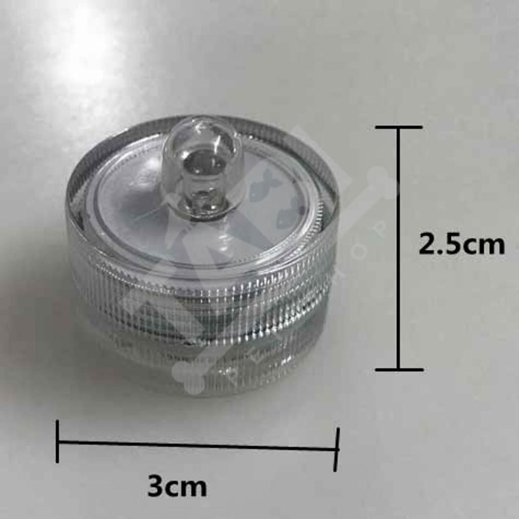 Đèn LED Mini Tròn Để Được Dưới Nước Trang Trí Bể Cá, Hồ Cá -