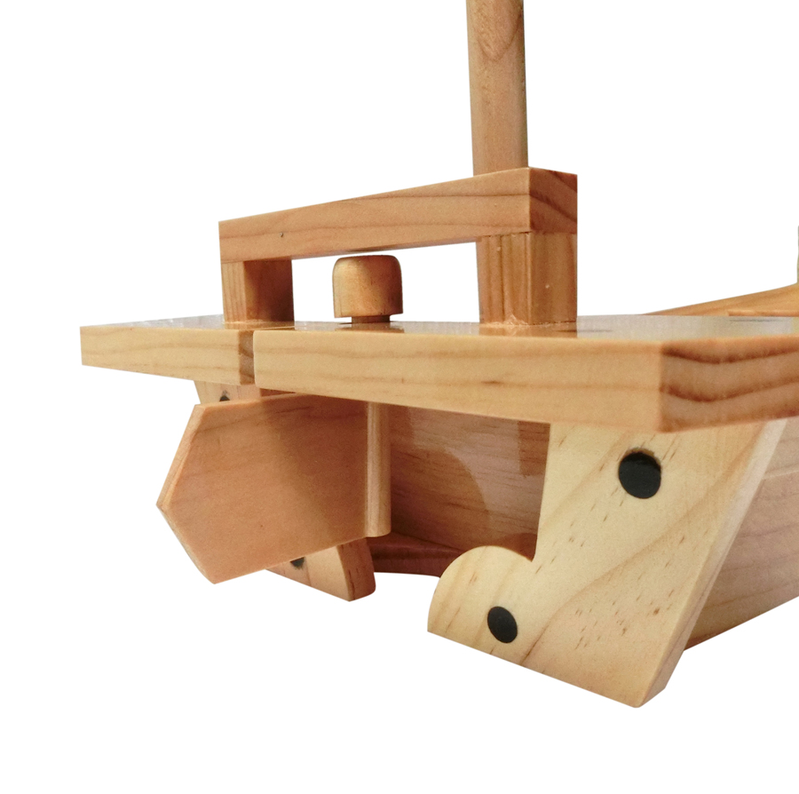 Khay Thuyền Gỗ Sushi - Sashimi Nhật Bản 50cm