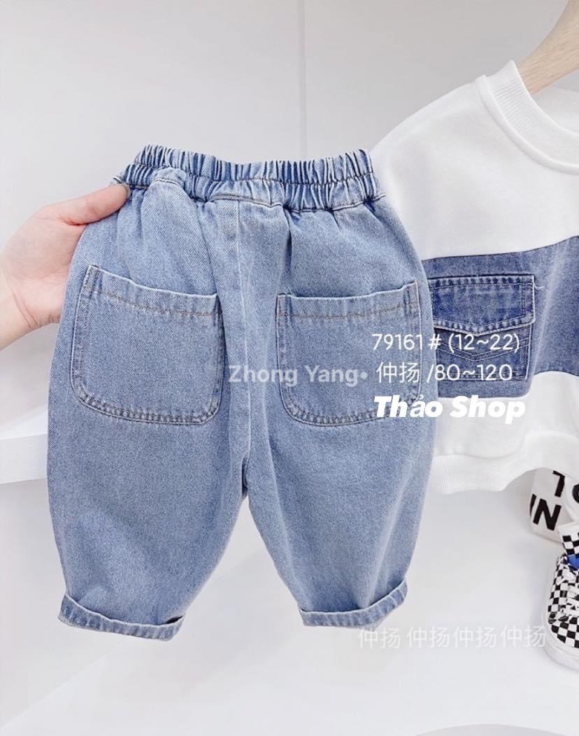 QUẦN JEANS BÉ TRAI