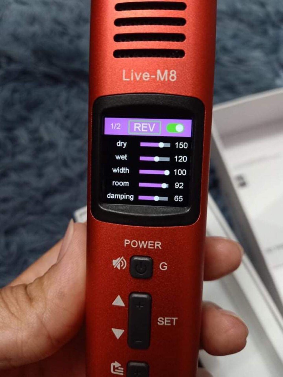 Micro Livestream MISOUND Live -M8. Hát karaoke trên ÔTô - Hàng chính hãng