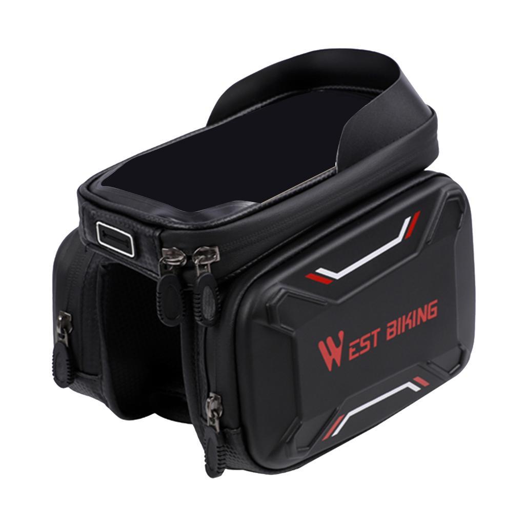 Moutain Bike Frame Bag Pouch Bike Frame Front Tube Bag