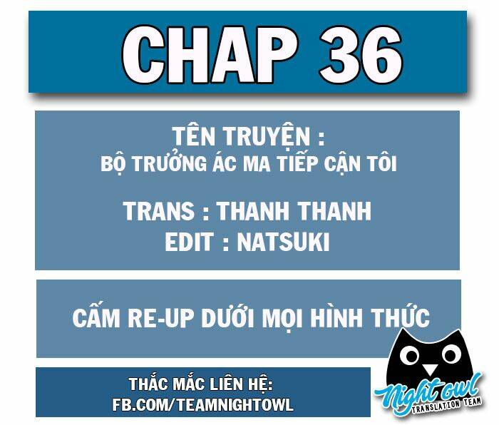 bộ trưởng ác ma tiếp cận tôi chapter 36 1