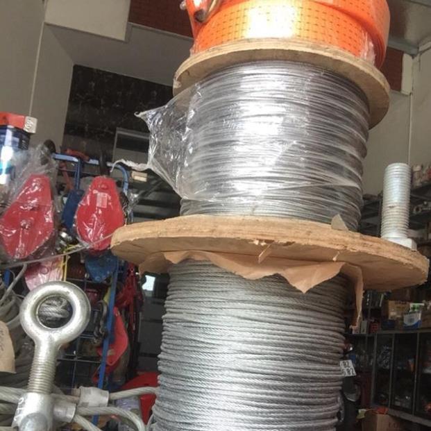 Dây cáp thép trắng mạ phi 2 loại tốt