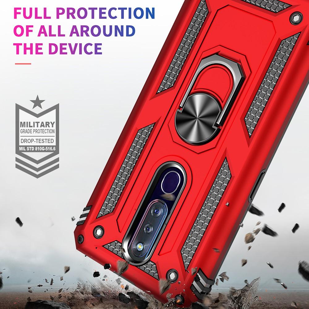 Ốp lưng cho Oppo F11 Pro chống sốc 2 lớp kèm nhẫn iring làm giá đỡ