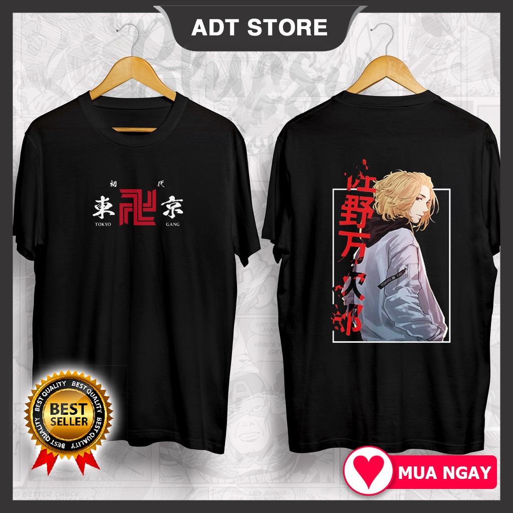 4 mẫu Áo thun Anime tokyo revengers Mikey Sano mẫu mới HOT cá tính bán chạy