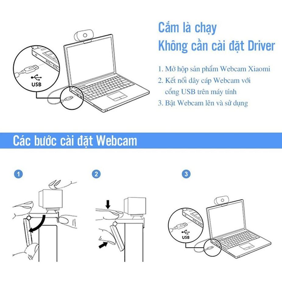 Webcam máy tính  laptop có míc độ phân giải 480p - 720p - 1080p