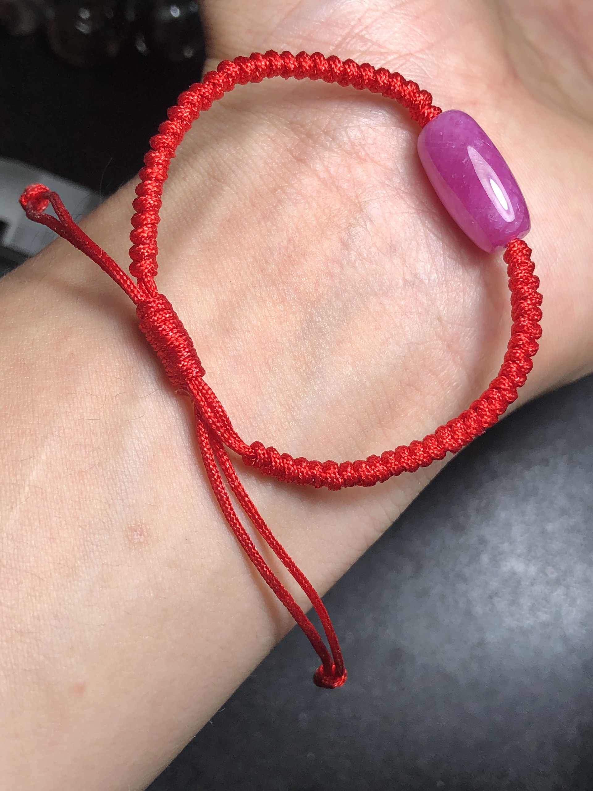 Lu thống tết chỉ đỏ ruby tự nhiên Vip không xử lý