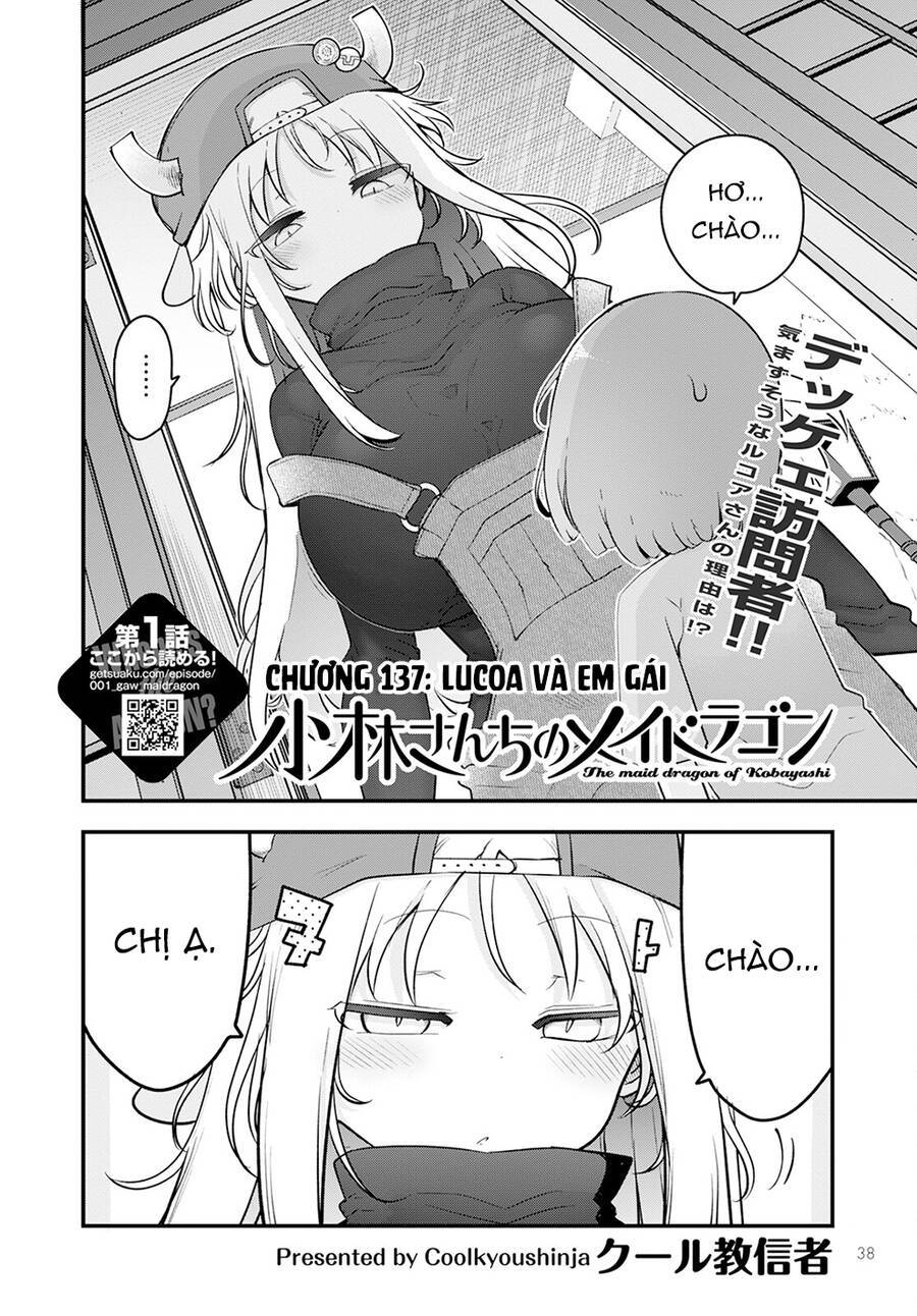 The Maid Dragon Of Kobayashi Chapter 137 - Trang 1