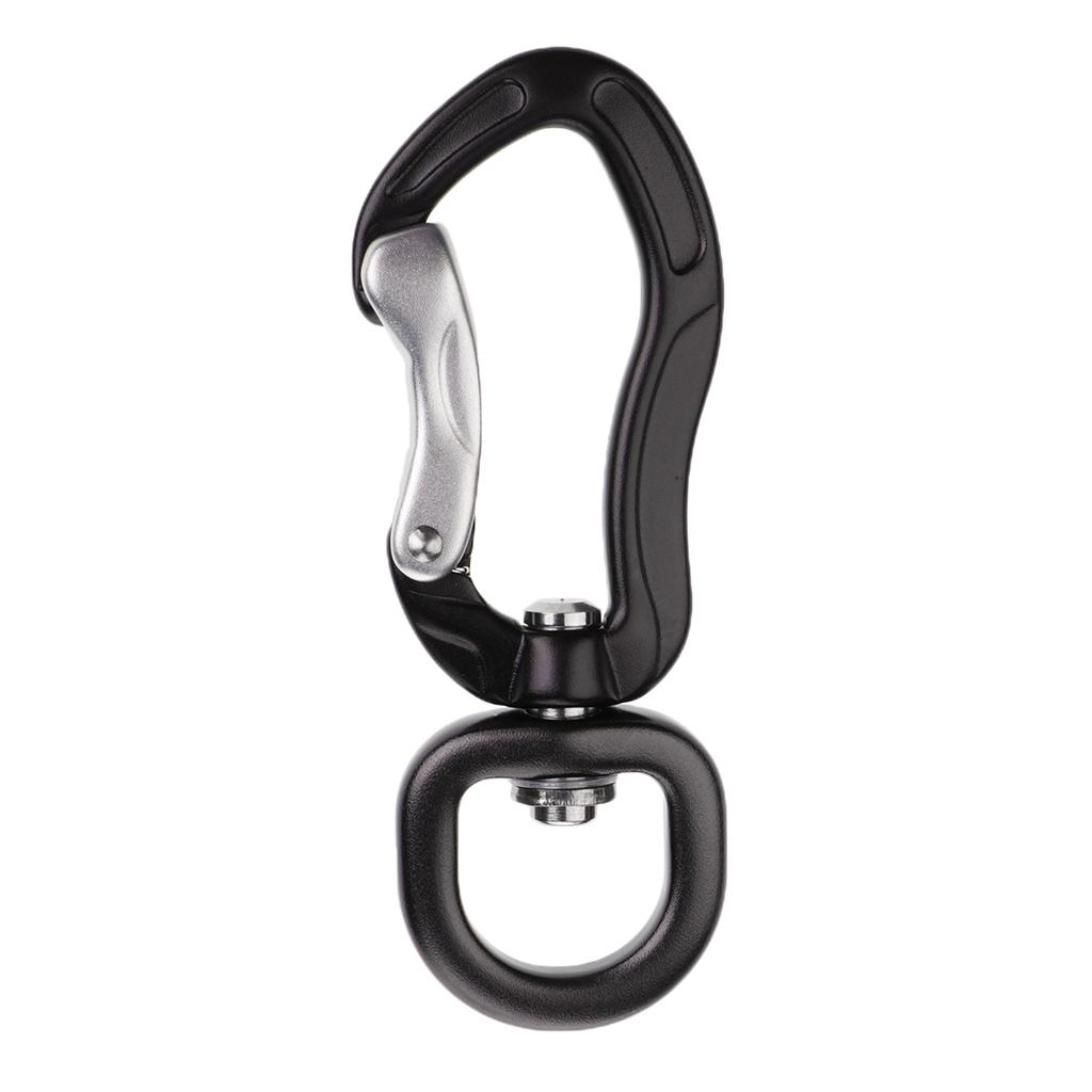 400KG Swivel Eye Snap Hook Aluminum Quickdraw Climbing Backpack Hanging Hook