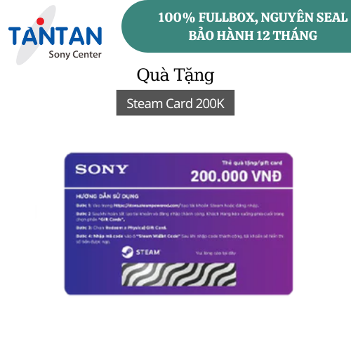 [Gift] Thẻ Steam 300K - Hàng Chính Hãng