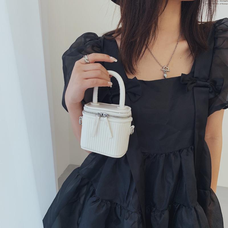 Cao Cấp Mini Hộp Chất Liệu Da PU Túi Cầm Tay Ngắn Cho Nữ 2021 Điện Thoại Dễ Thương Đeo Vai Túi Xách Và Ví Cầm Tay Màu Hồng xanh