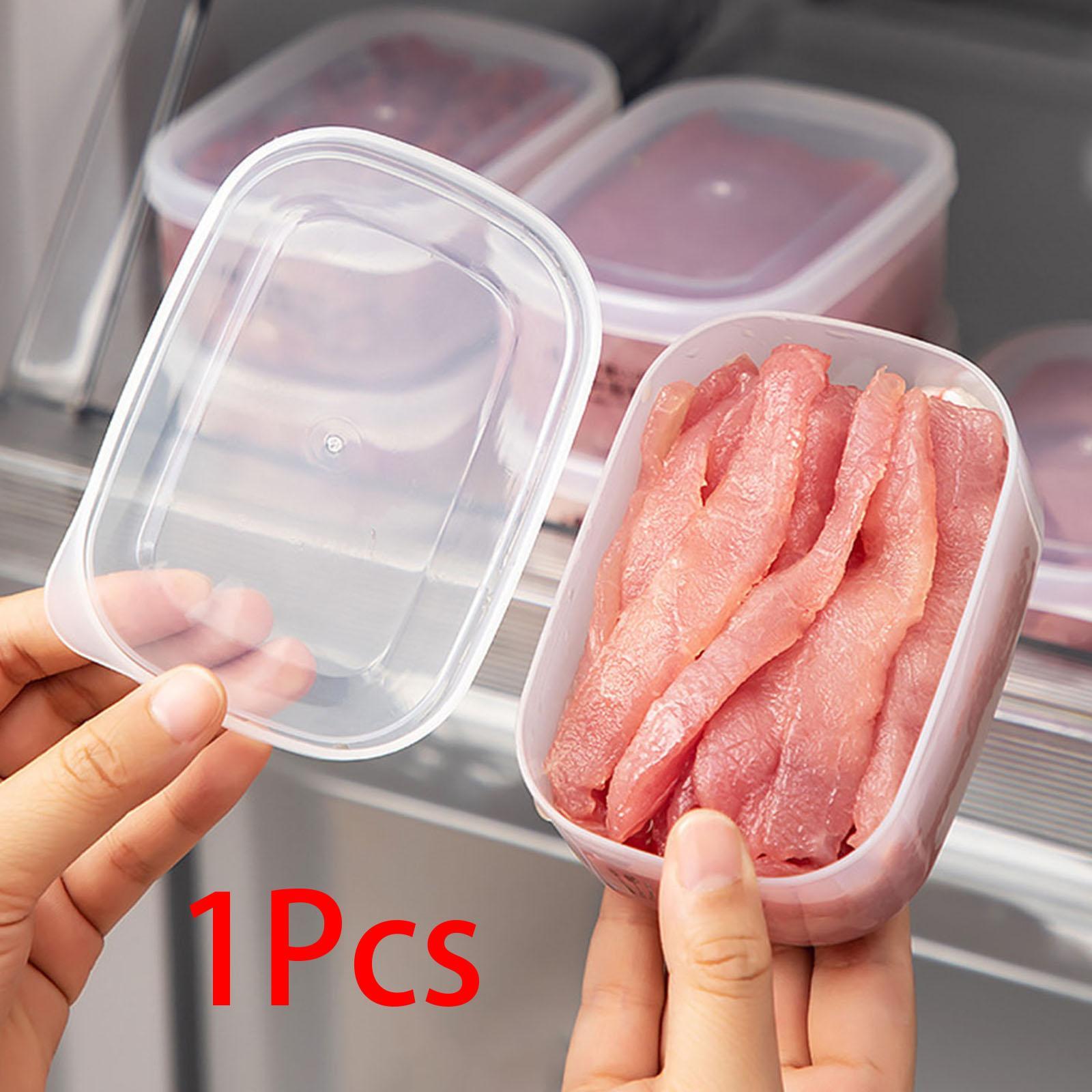 Fresh Food Storage Container Refrigerator Organizer Reusable for Meat Fruits