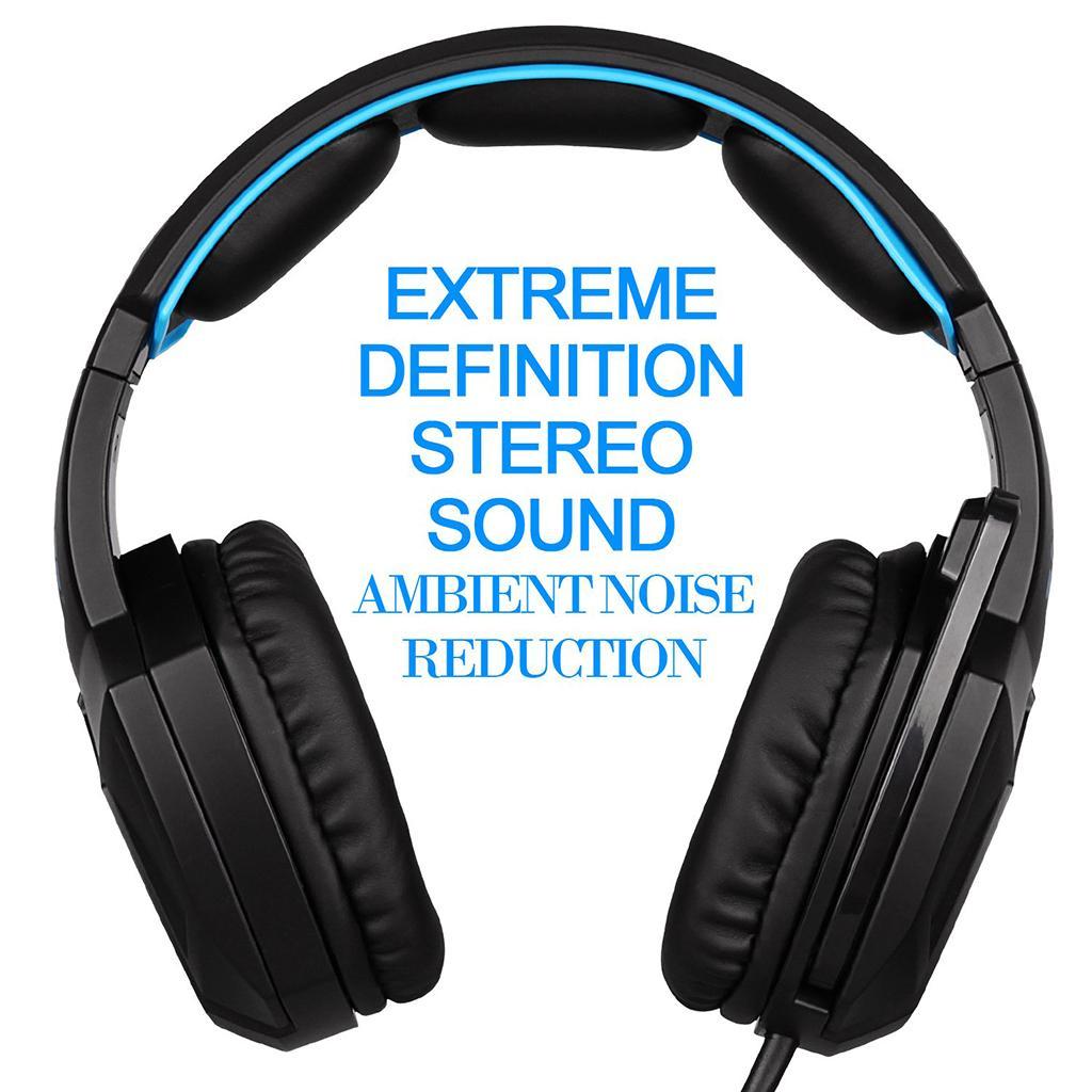 3.5mm Headset Wired Headphone EarBuds Earpiece Adjustable for PC Computer