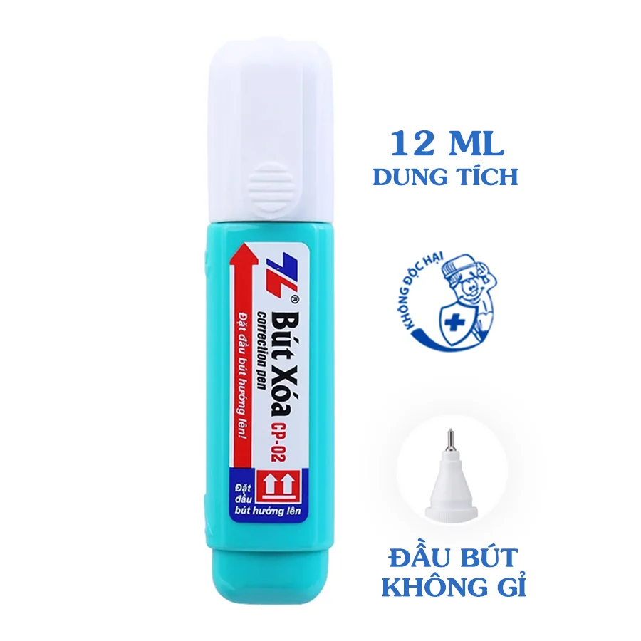 Bút xóa nước Thiên Long CP-02 - dung tích 12ml