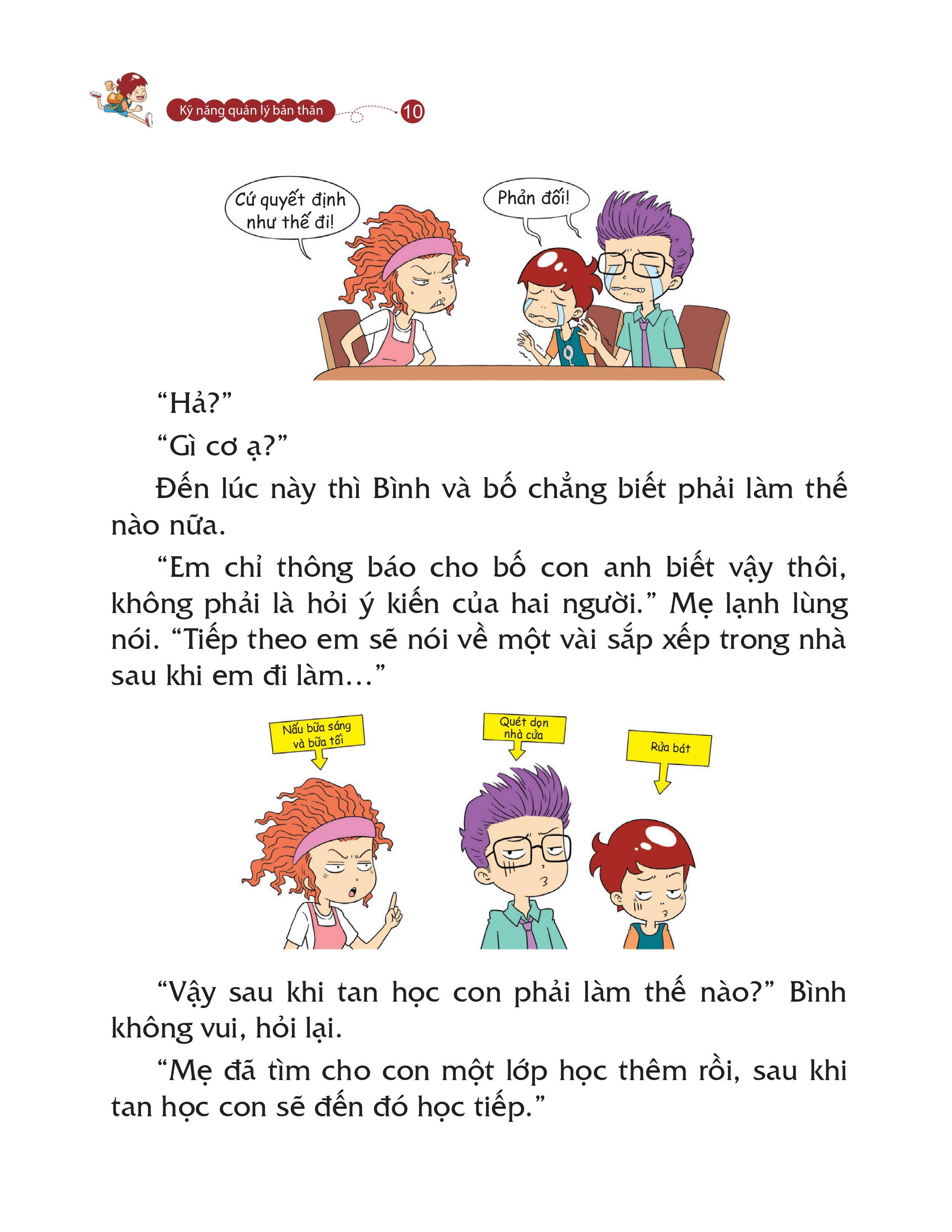 Sách Kỹ Năng Quản Lý Bản Thân- Làm Bài Tập Không Lề Mề, Ỷ Lại