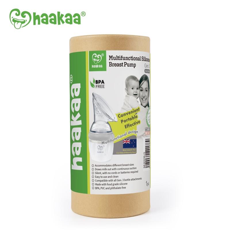 Cốc hứng sữa Silicone Gen.3 HaaKaa | Dễ dàng chuyển đổi thành Bình sữa, Bình trữ sữa