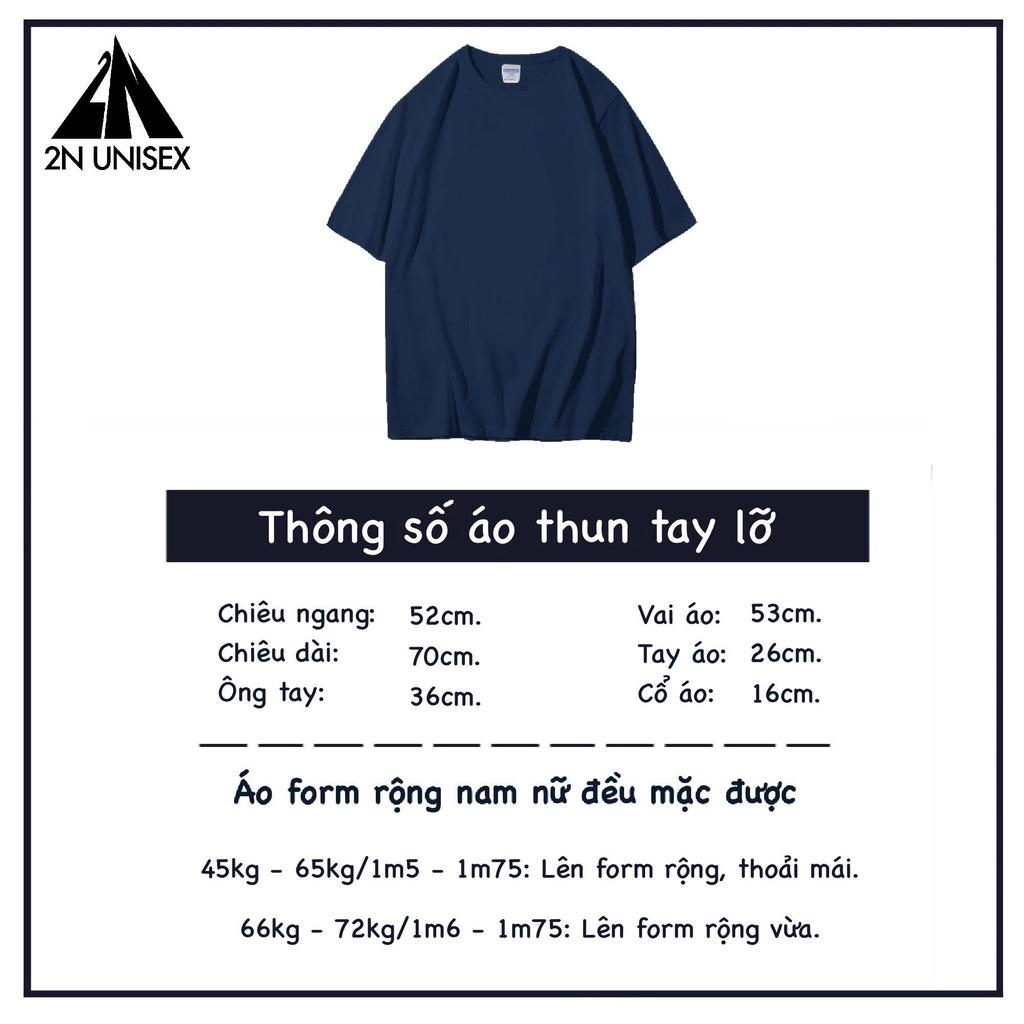 Áo thun tay lỡ form rộng - phông nam nữ cotton oversize - T shirt 3 chú gấu - 2N Unisex