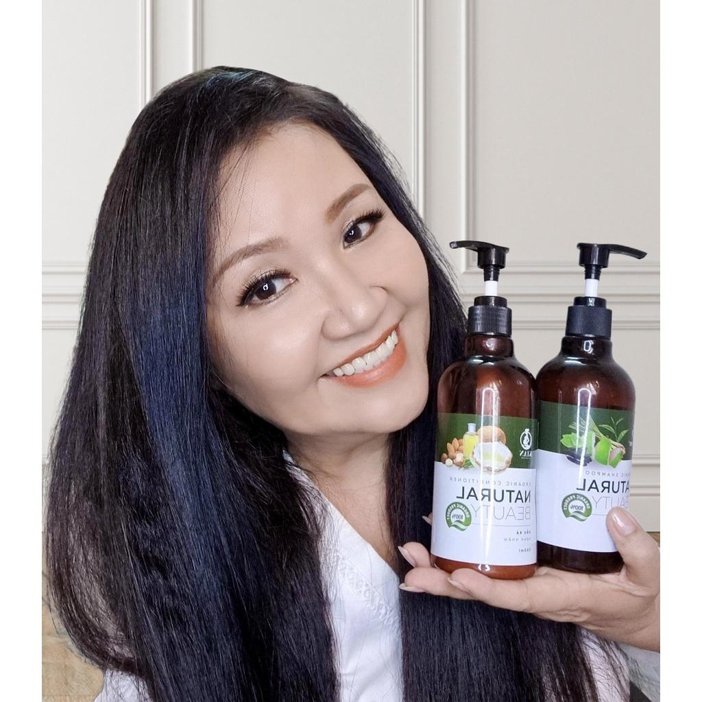 Combo Gội Xả Thảo Mộc Giảm Rụng Tóc Natural Beauty