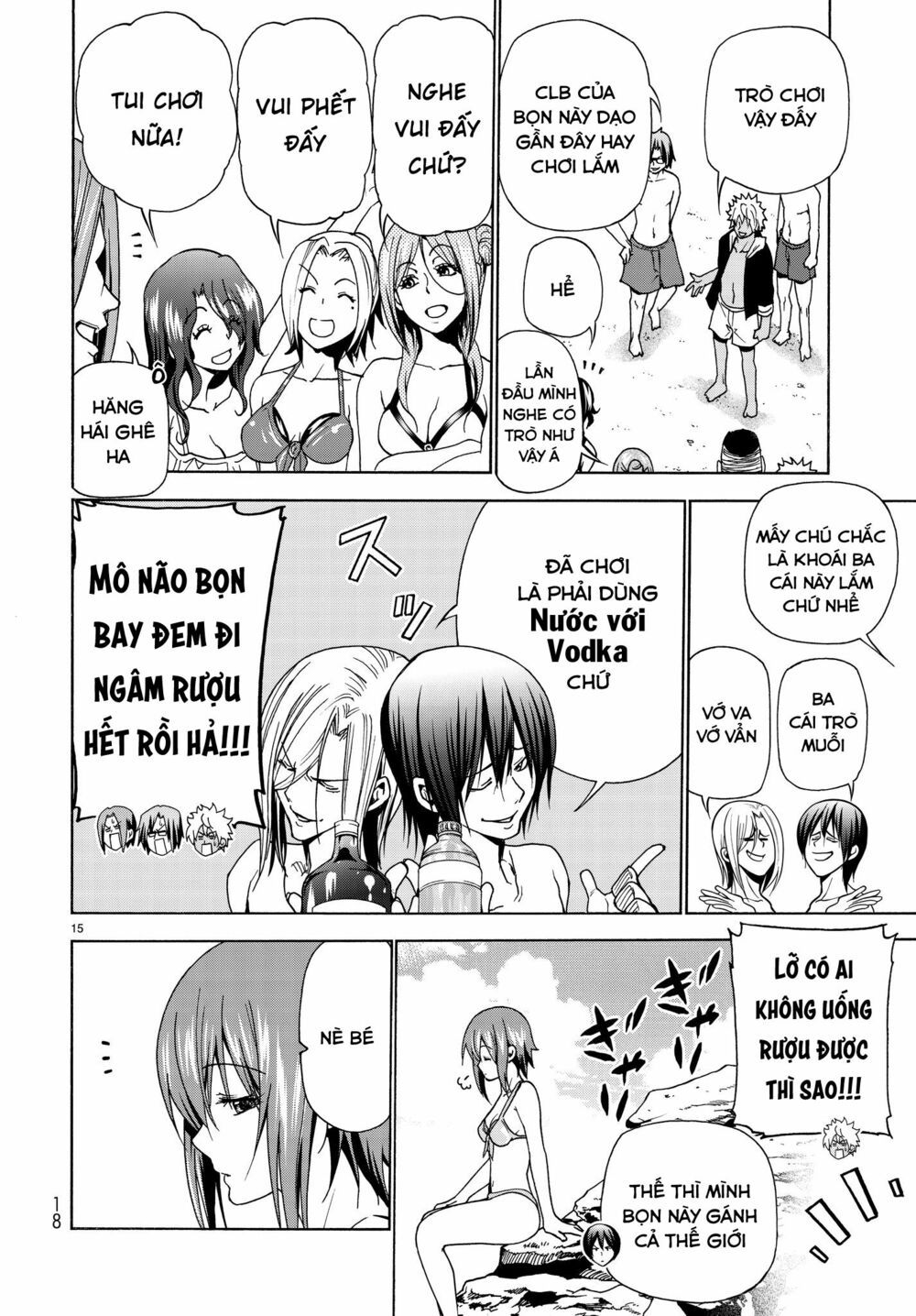 cô gái thích lặn - grand blue chapter 42 14