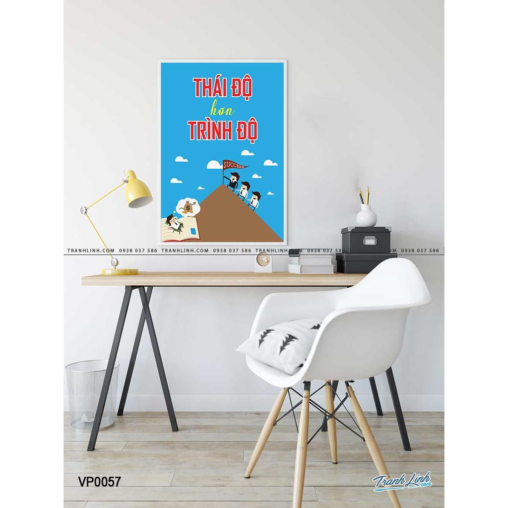 Tranh canvas treo văn phòng tạo động lực