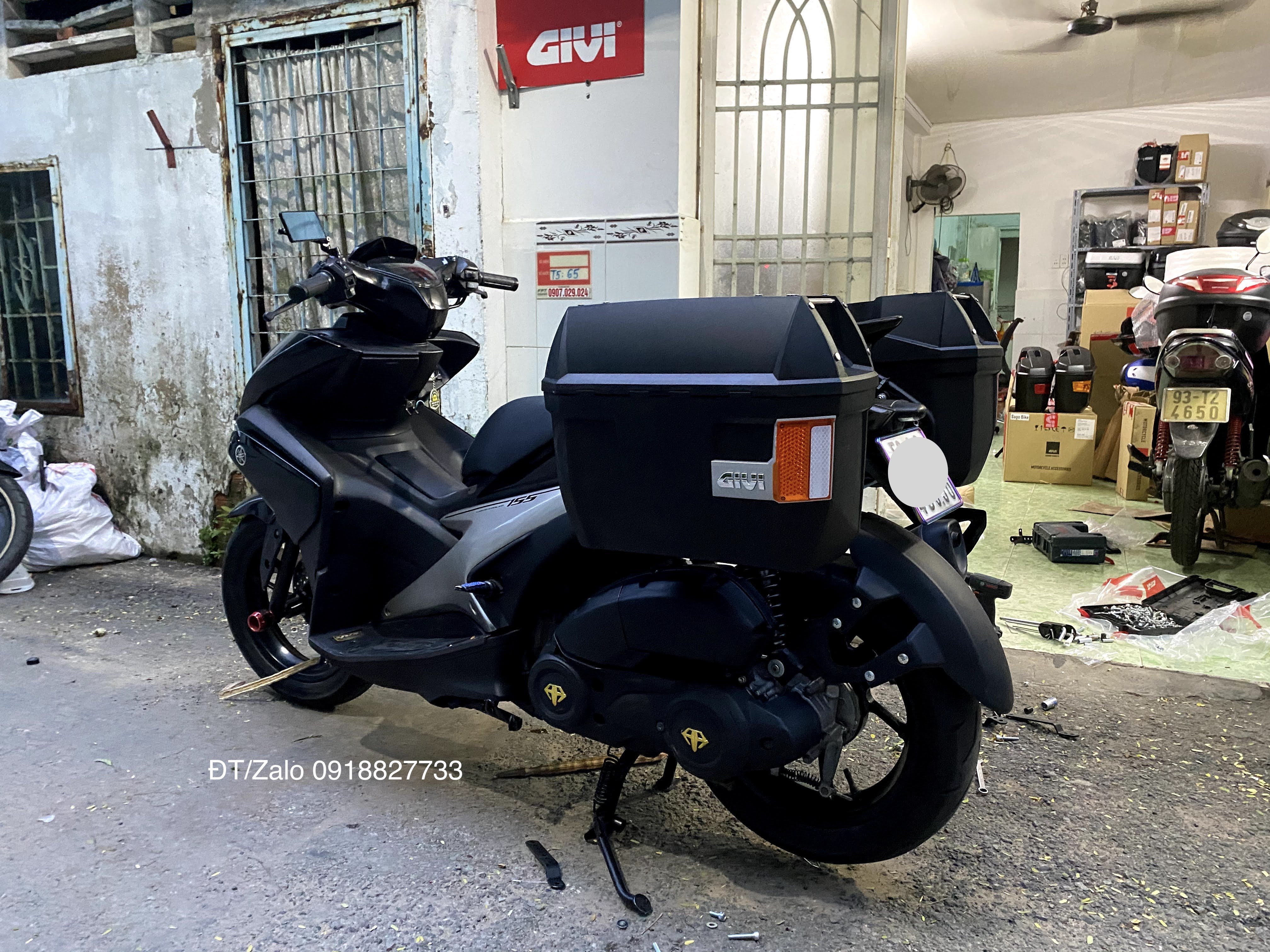 Baga Givi SRV NVX 155, baga SRV cho xe NVX 155