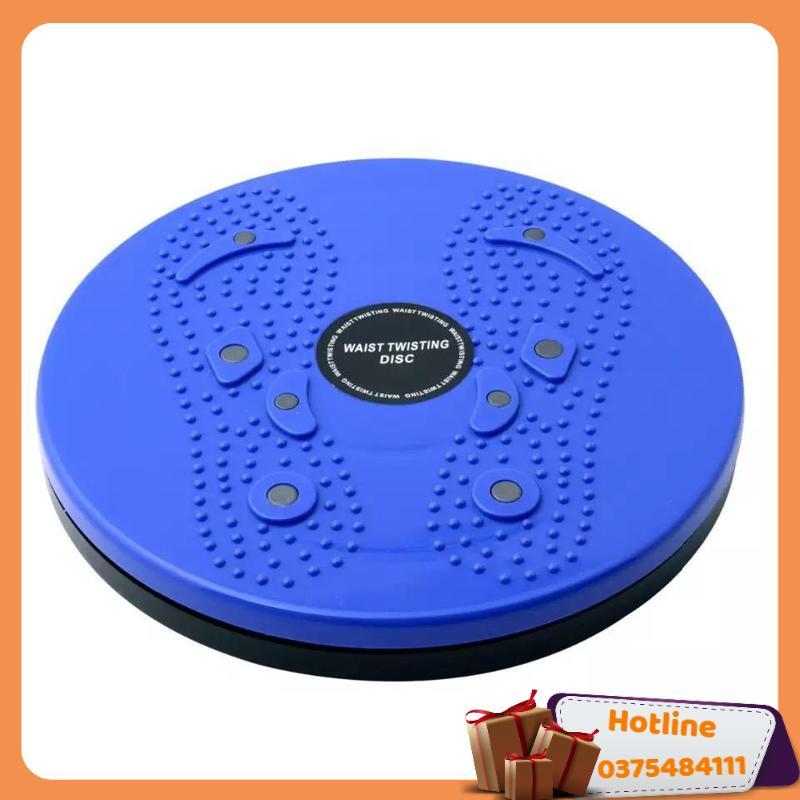 Đĩa Xoay Giảm Eo 360 Độ, Bàn Xoay Lắc Massage Tập Bụng Eo Thon, Tập Gym Tại Nhà Đường Kính 25Cm - Hàng Loại 1