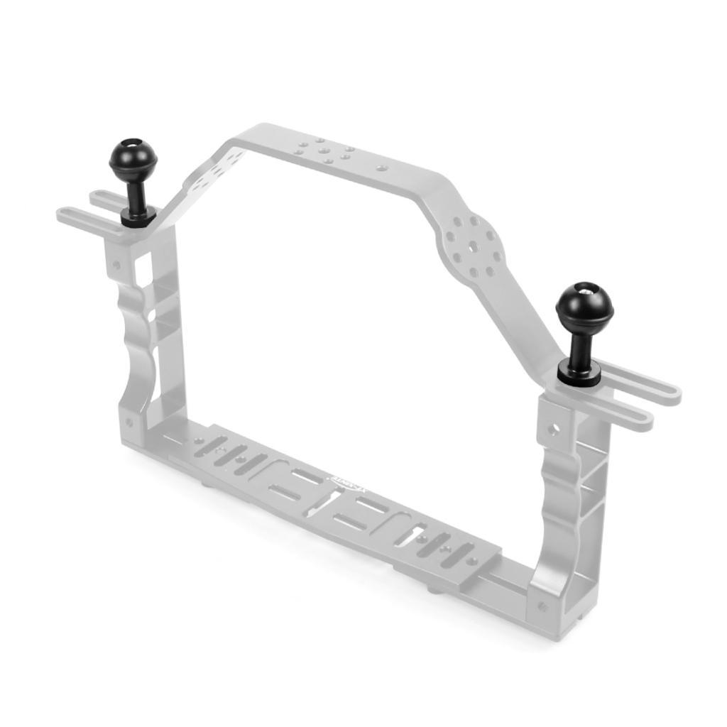 Phép Màu Sáng Bóng Bền 1 Bóng Adapter Nối Dài 1/4 Vít Hệ Thống Cho GoPro Lặn Cánh Tay