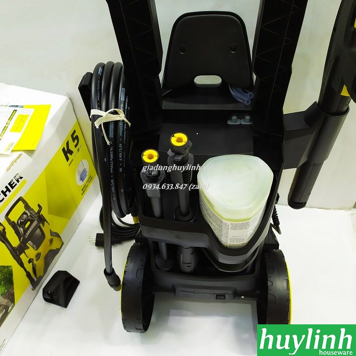 Máy xịt rửa xe cao áp Karcher K5 EU - Sản xuất tại Italy - Motor cảm ứng từ - Hàng chính hãng