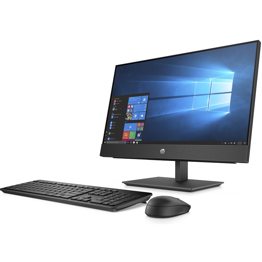 PC HP All in One ProOne 600 G5 8GB53PA (i3-9100/4GB RAM/1TB HDD/21.5 inch FHD/Touch/DVDRW/WL+BT/K+M/Win 10) - Hàng Chính Hãng