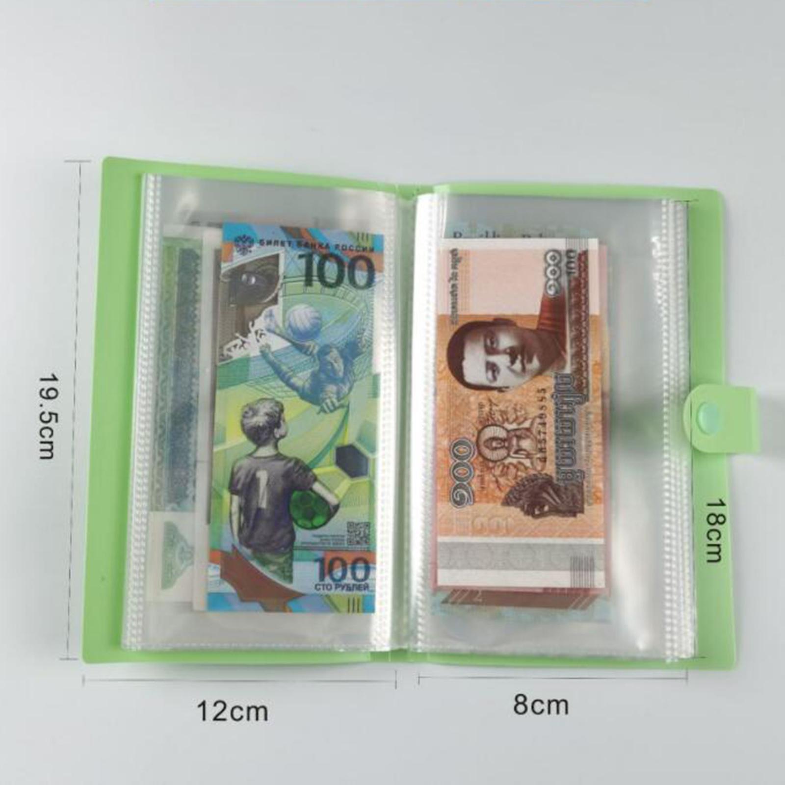 Banknote Protection Bag 100 Pieces Set Protection .5*12cm
