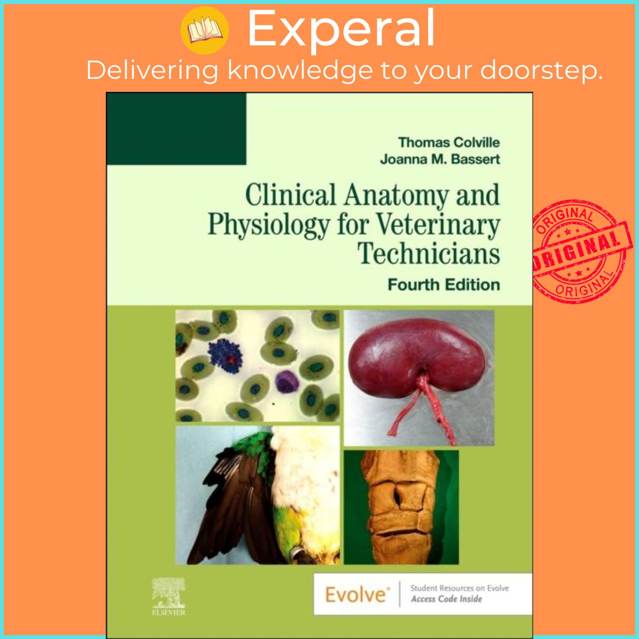Sách - Clinical Anatomy and Physiology for Veterinary Technicians by Thomas P. Colville (UK edition, paperback)