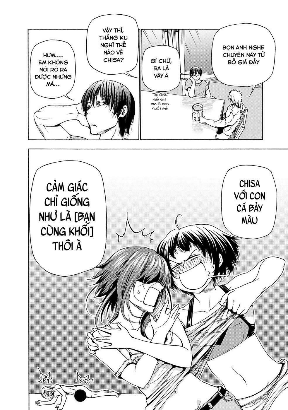 cô gái thích lặn - grand blue chapter 29 27