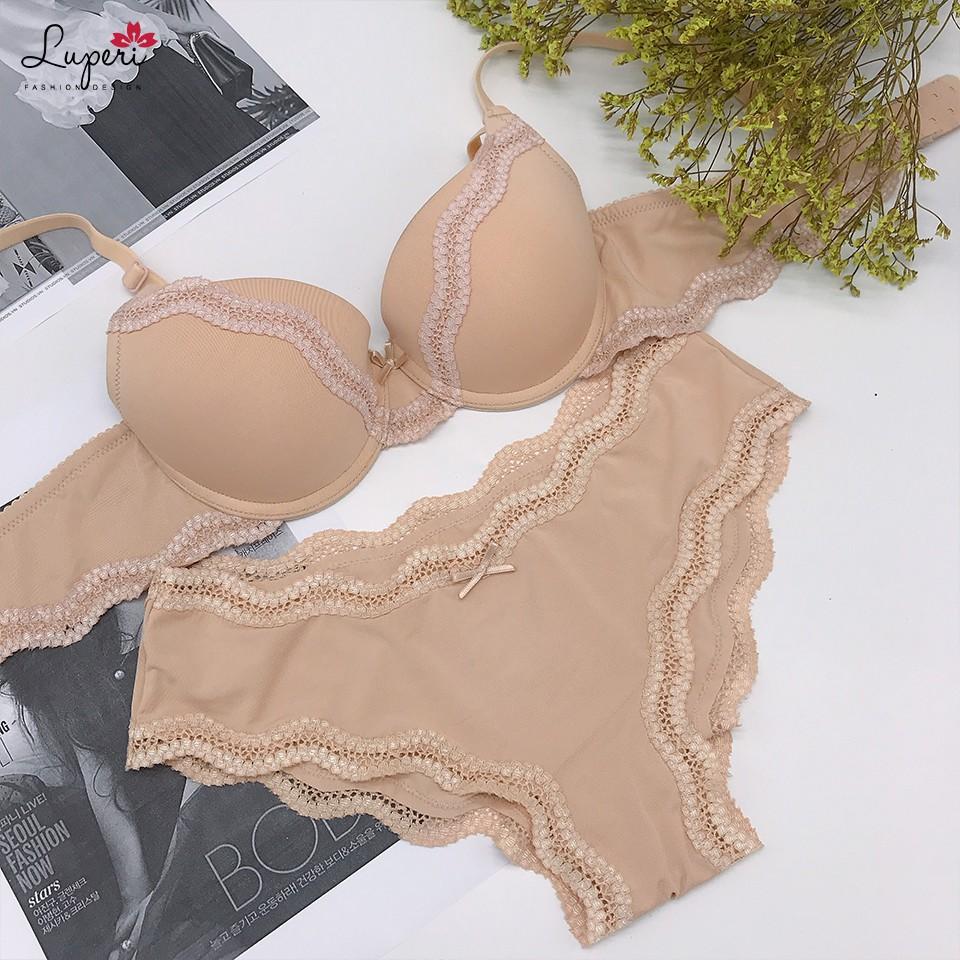 Set bộ đồ lót cao cấp Luperi NY816 mẫu mặc