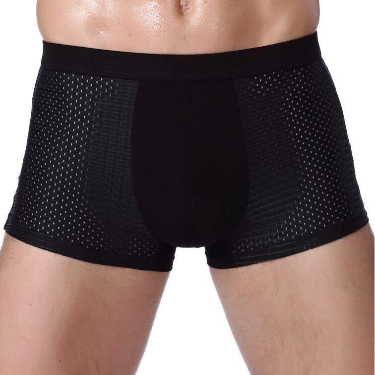 Combo 5 Quần Lót Đùi Nam Boxer Lưới Thông Hơi 6028 – Mát Lạnh, Thoáng Khí