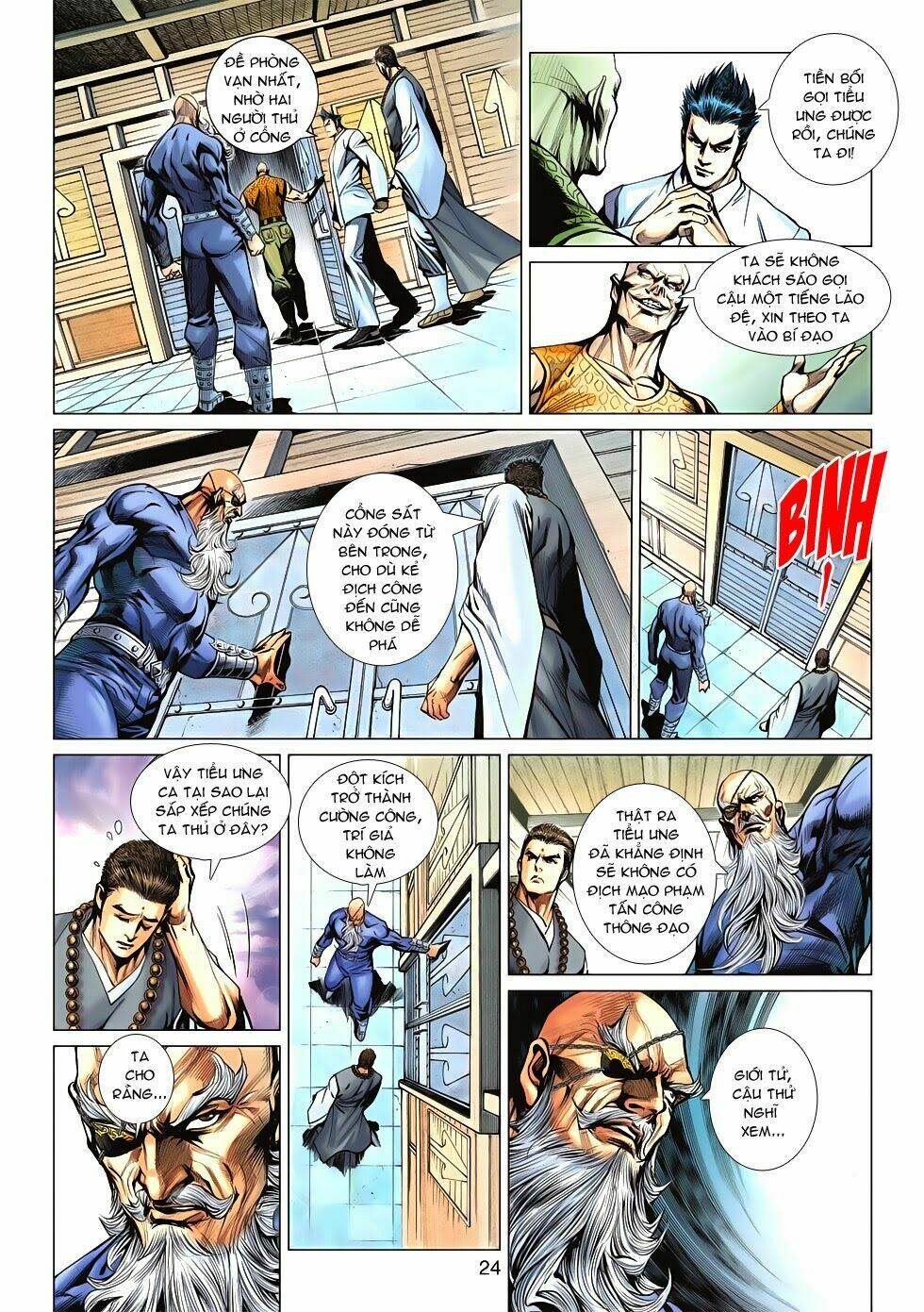 tân tác long hổ môn chapter 583 24