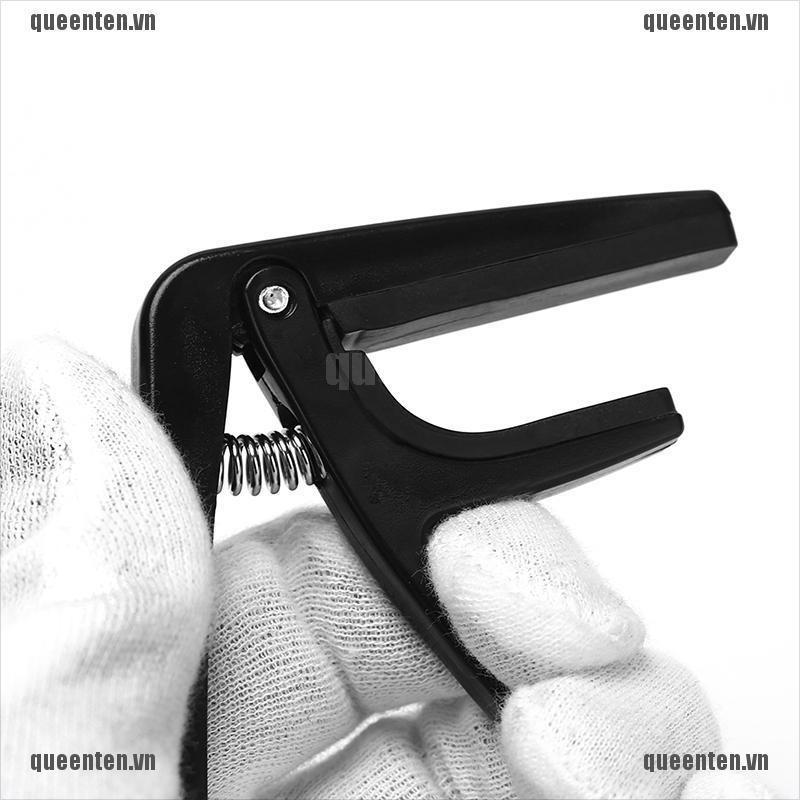 Professional Ukulele Capo Single-handed Quick Change Plastic Steel Accessories QUVN