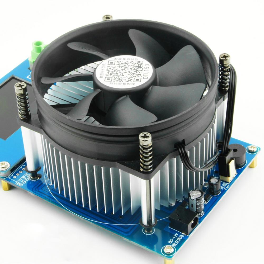 150W 20A Adjustable Constant Current Electronic Load 2.4inch TFT Color Display 4 Working Modes USB Lithium Battery Capacity Monitor Tester Discharge Meter