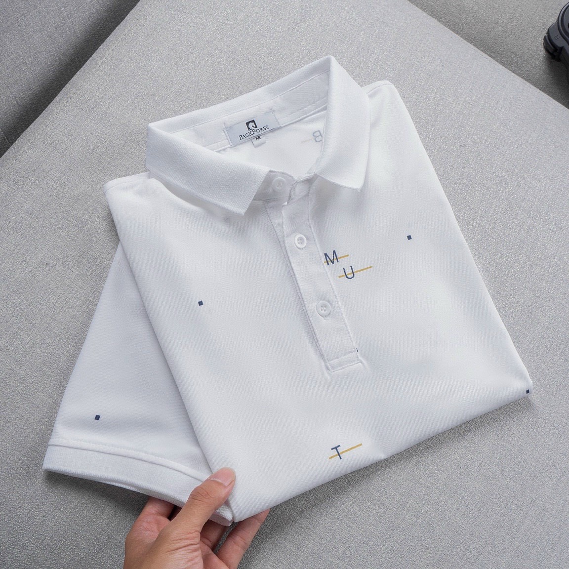 Áo thun polo nam, áo thun cá sấu nam hoạ tiết có cổ bẻ trẻ trung niên big size 3xl CB17