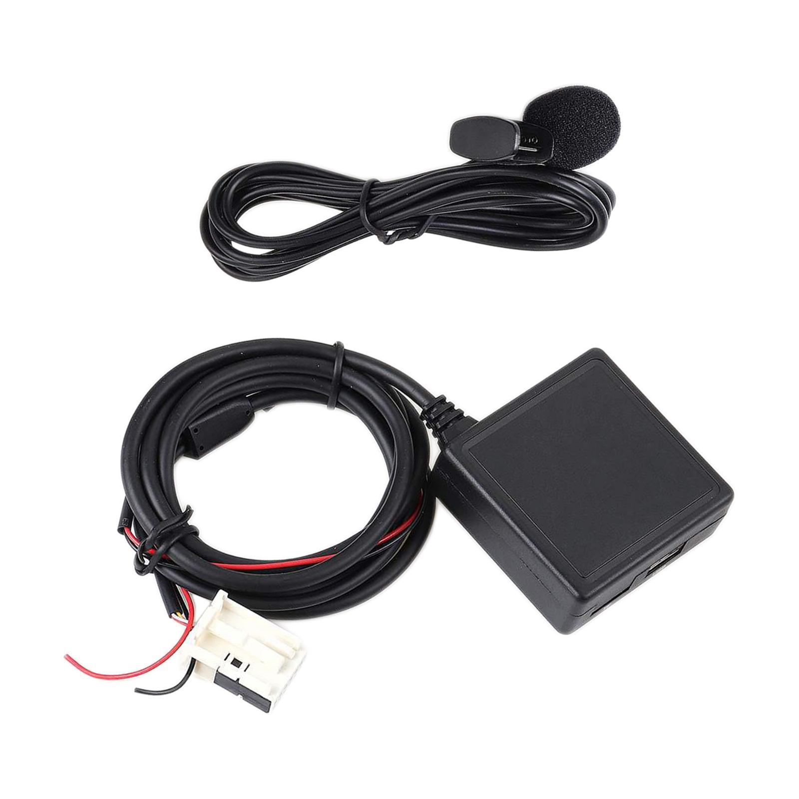 Microphone Wireless AUX Audio Cable Adapter Module for W209 W164 W211