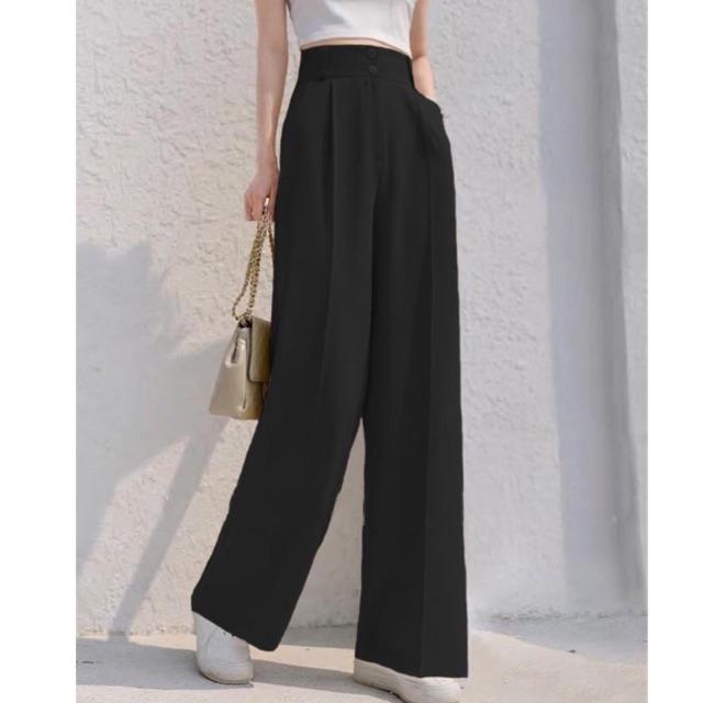 Quần culottes bigsize dài 106cm/mẫu này shop làm vải rũ