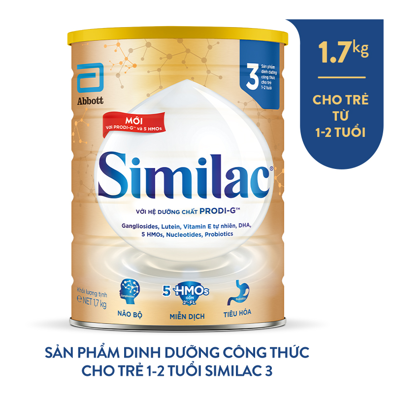 Sữa Bột Abbott Similac 3 1.7kg