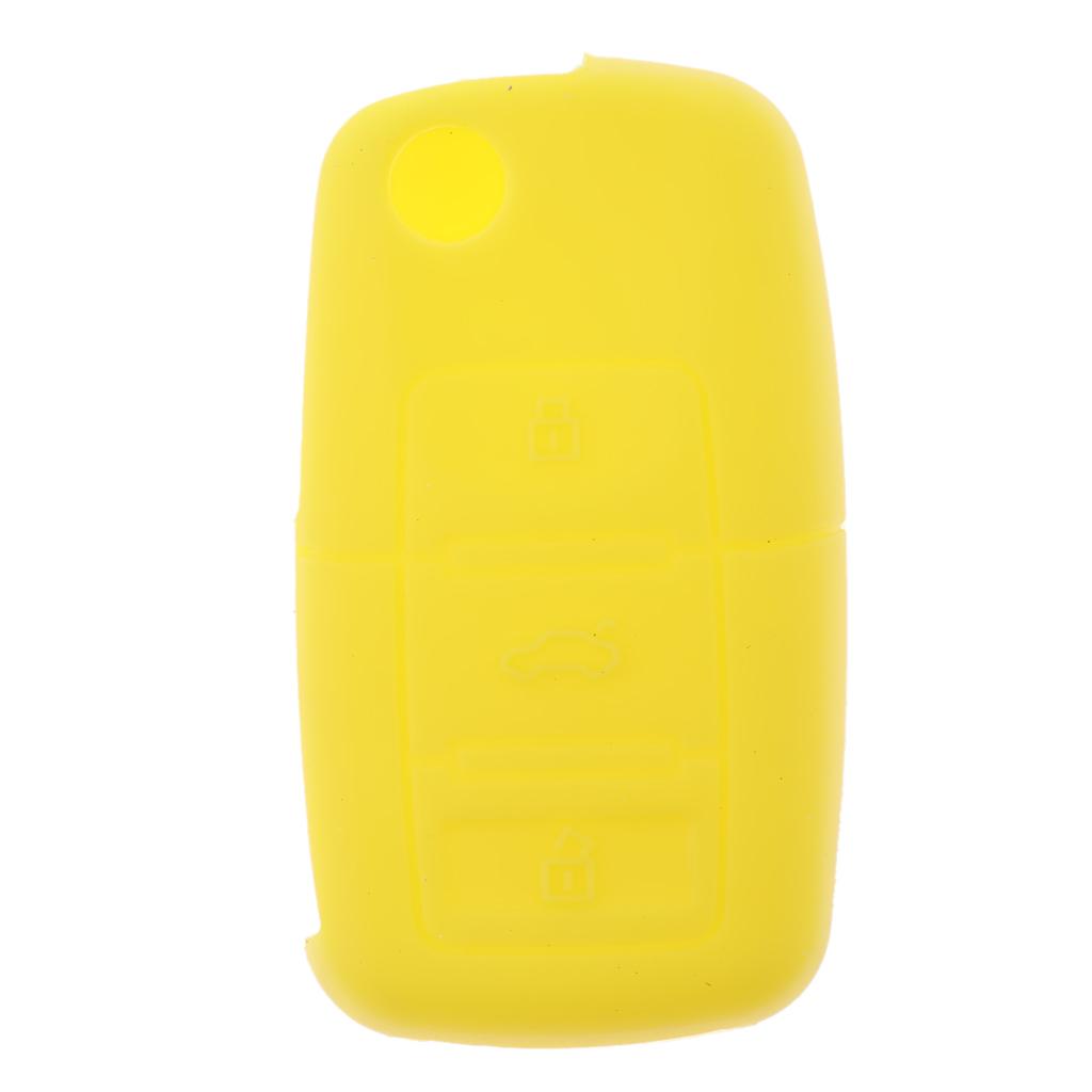 Silicone Cover For Seat Remote Key Fob Case Entry 3 Button